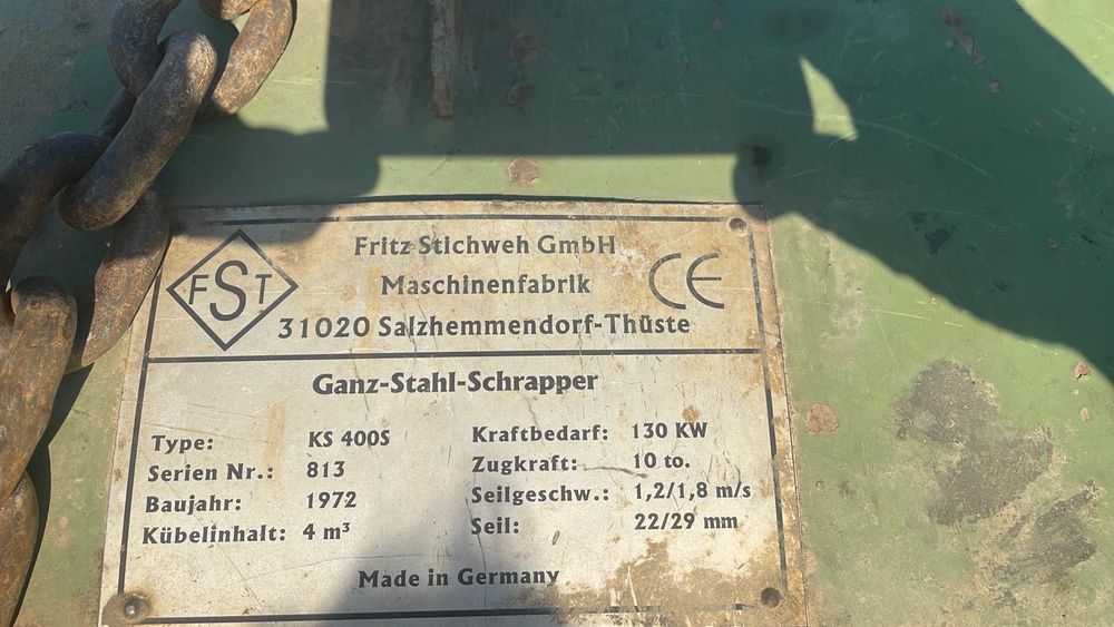 Draglina Schrapper KS 400