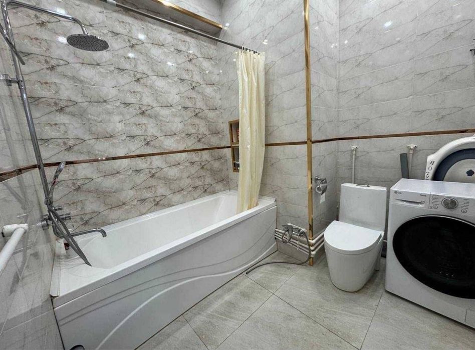 Продается 3 ком евро квартира ремонт мебель, Паркентский, ЖК Real Hous