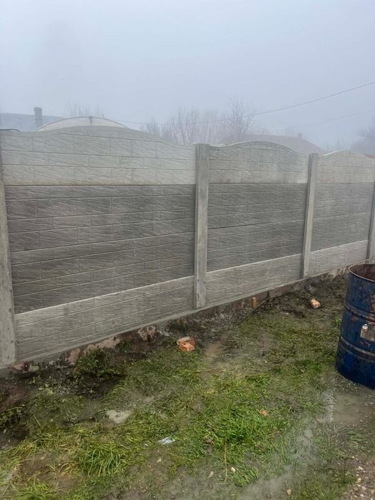 Gard de beton la comanda
