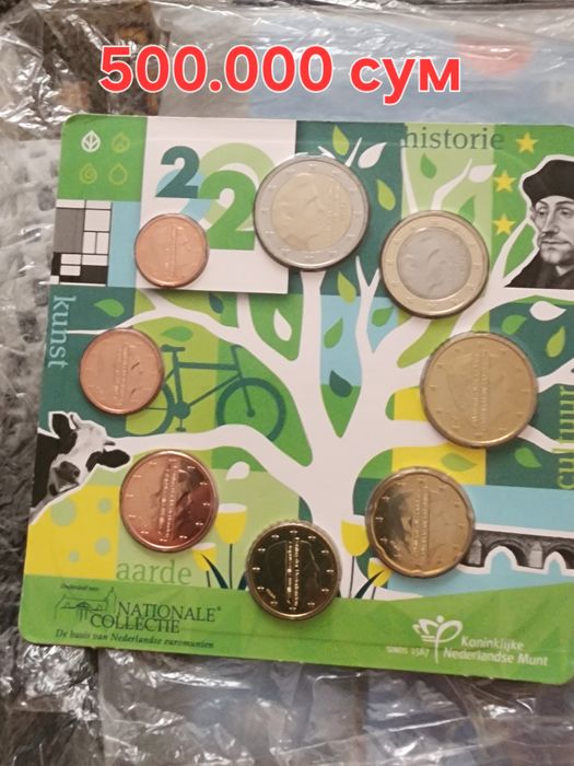 Нумизматика монеты Евро