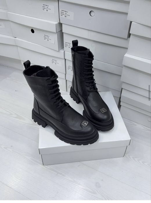 Зимний сапоги черный