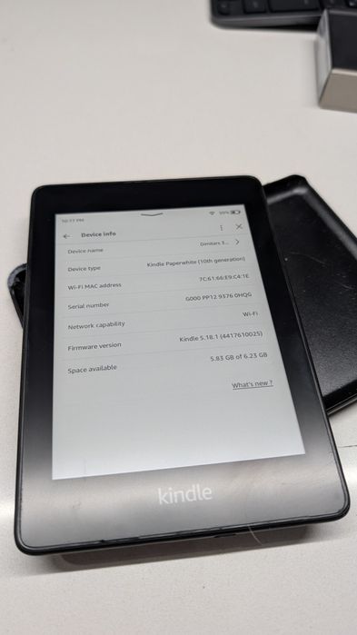 Електронен четец Kindle Paperwhite 10th gen