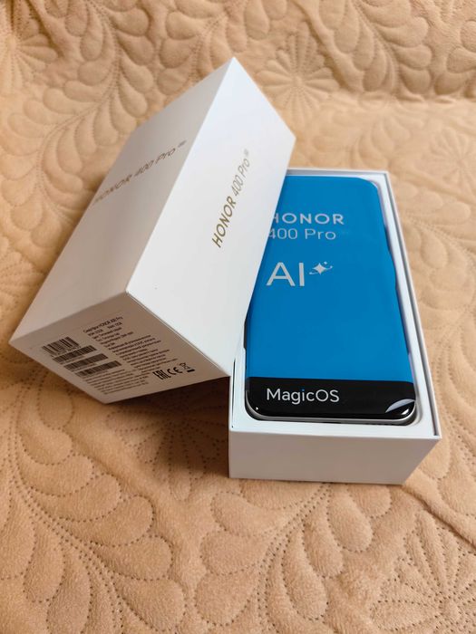 Honor 400 PRO 12/512GB KZ version - Global. BOX. 100% идеальный.