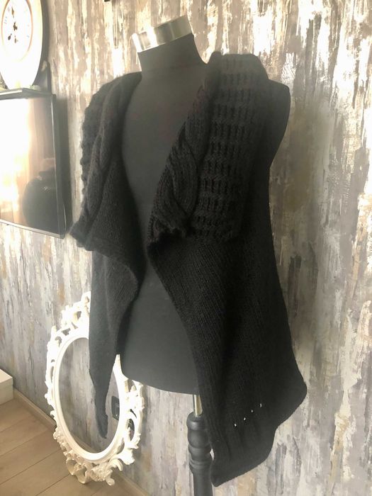 Vesta tricotata noua cu lana si mohair, marime S Esprit