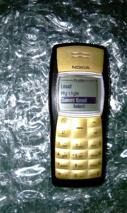 NOKIA 1100, Black Series, Firmware 3.11 RH-15 - Vintage Phone
