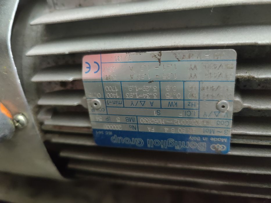 Motor electric trifazat, 0.75kW, 1500rpm, 380V