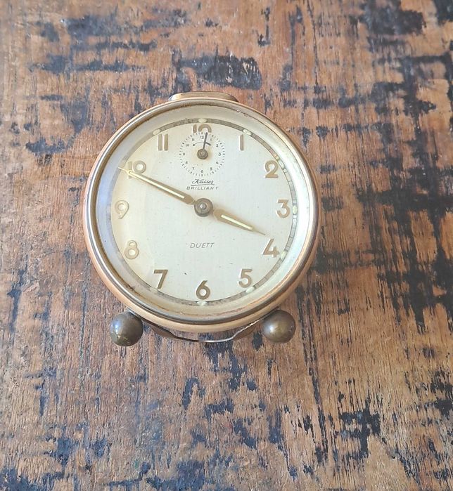 часовник стар немски Kaiser Brilliant Duett , антика уникат