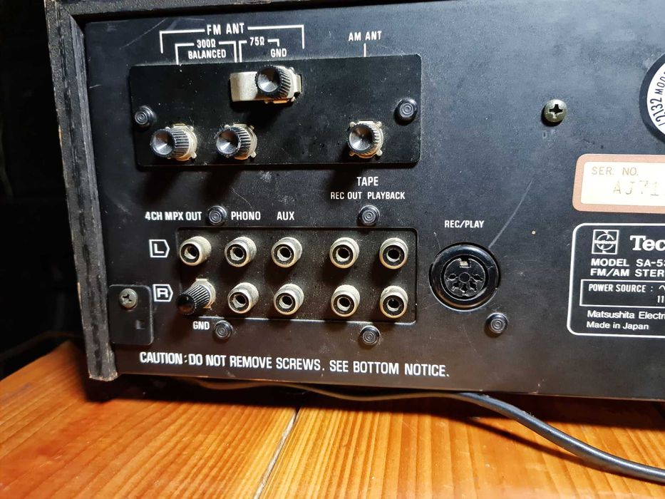 Technics SA-5360 AM/FM Stereo Receiver (1976-77)