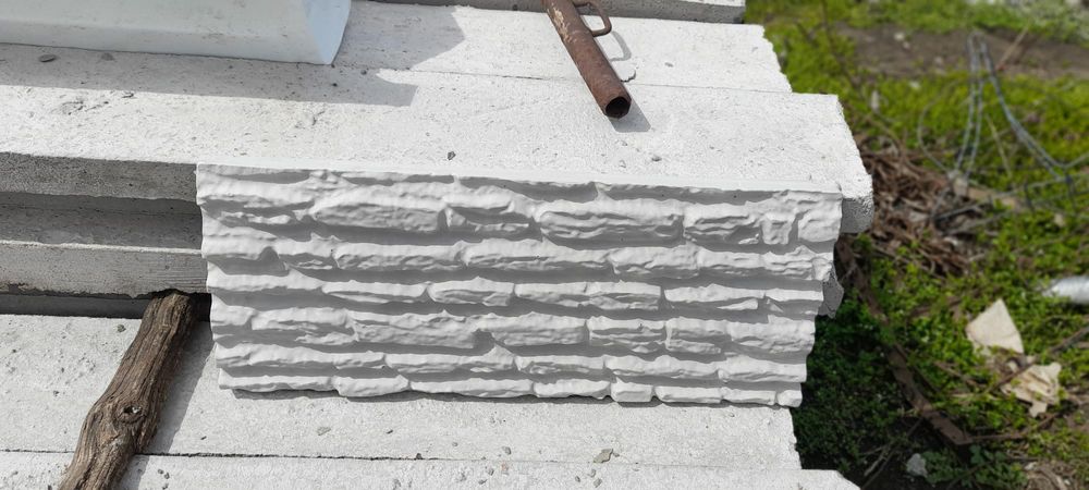 Placi decorative ipsos și beton 3d