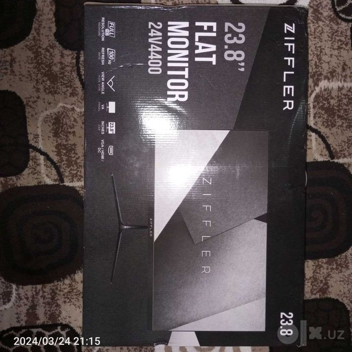 Монитор 24 ZIFFLER безрамочный 100hz