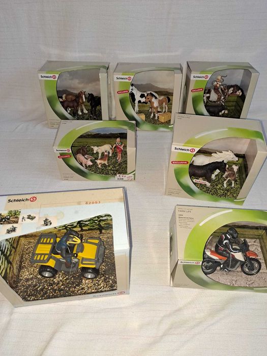figurine Schleich calareti Schleich noi in cutie