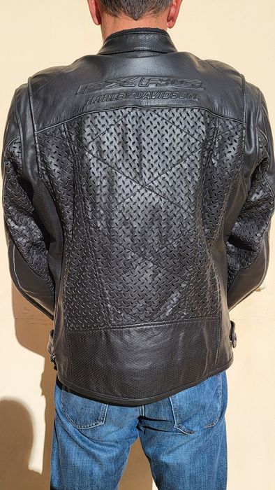 Jacket Lether Harley Davidson  FXRG