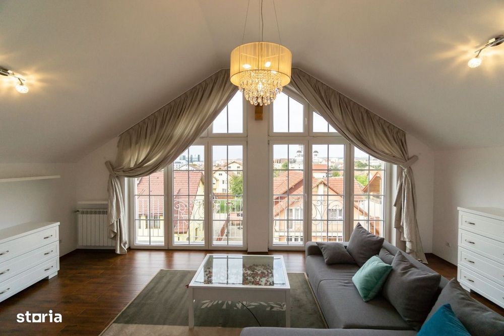 Penthouse de închiriat în Sibiu – Calea Dumbrăvii | 4 camere | 200 mp — fotografia 1