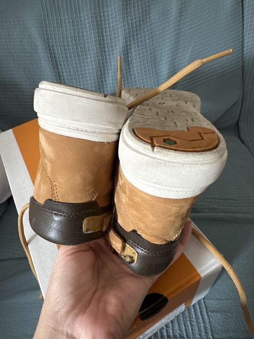 Ghete Timberland piele naturala