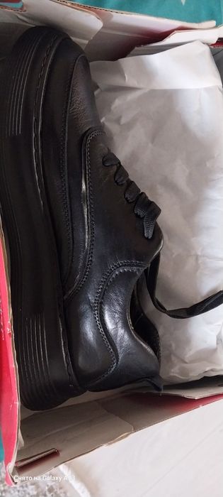 Кросовка натуральный кожа