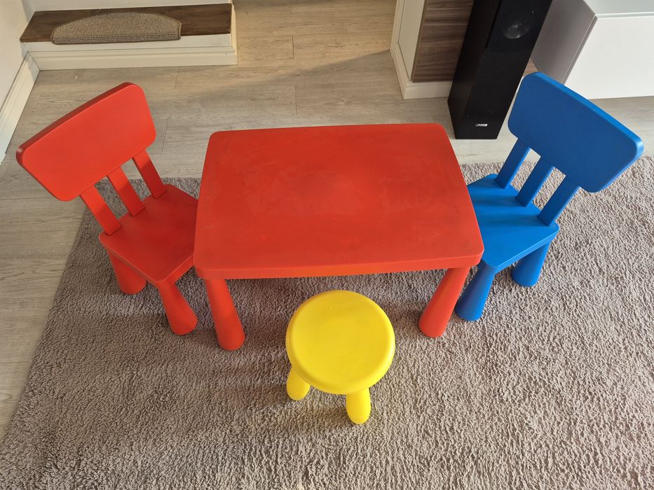 Mammut - Masa si scaune copii