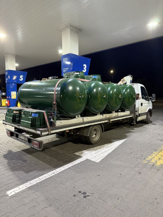 Bazine propan Rezervor GPL Butelie Gaz stocator 1000/1750/3000 Cazan