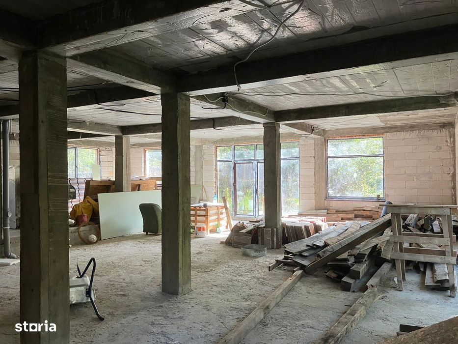 Casa pe Transfagarasan -constructie la gri 480 mp, 900 mp teren, parau