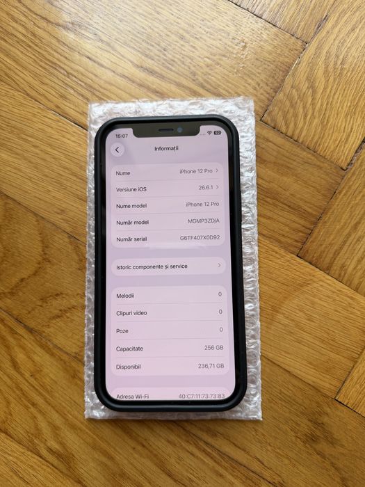 Iphone 12 Pro de 256 Gb 5G Graphite