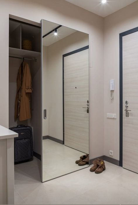 Скрытые двери с раздвижным механизмом