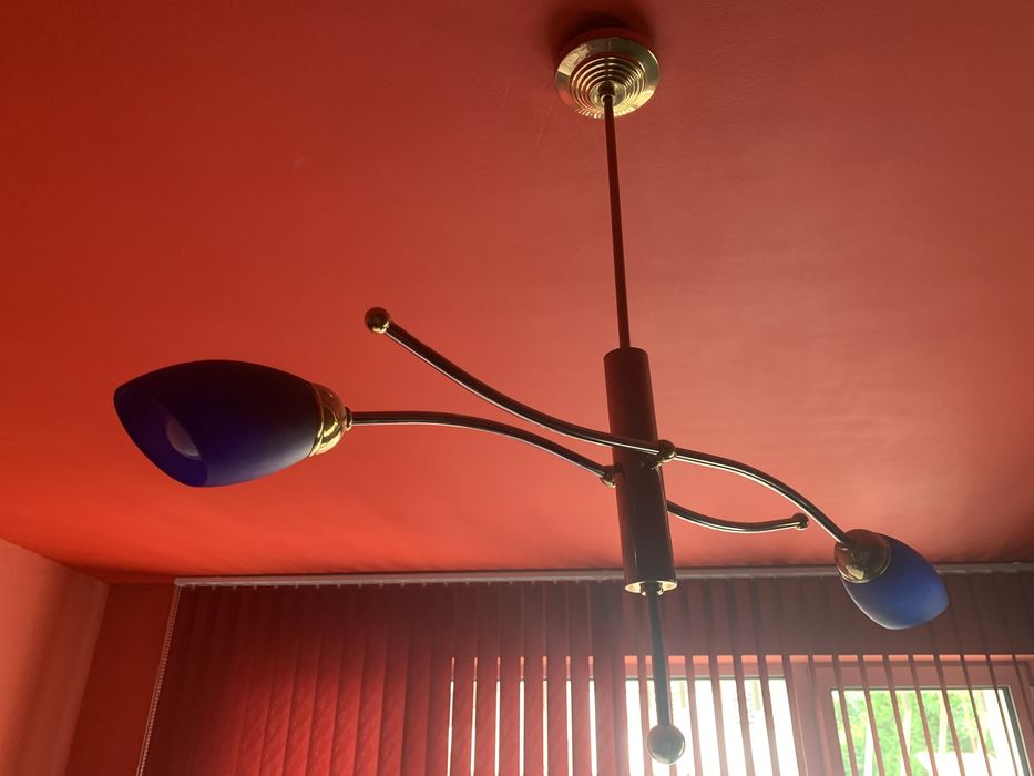 Полилей с две крушки с цокъл Е14