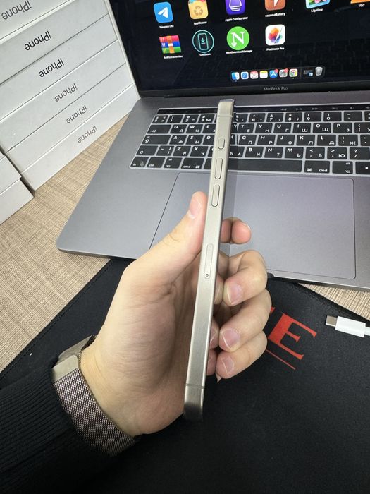 Продаётся iPhone 15 Pro Max 512GB Natural Single
