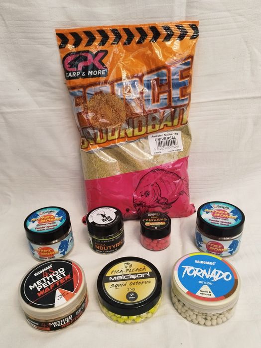 Lot wafters-uri Utopia, 2.20 Baits, Haldorado, Pică Pleacă, Feeder Bait si nada CPK universală
