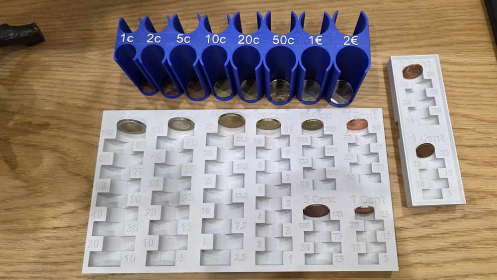 Монетен органайзер ( монетник ) за Евро