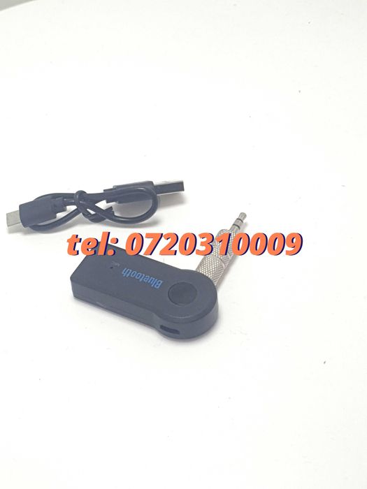 Mini Bluetooth Receiver Auto Pentru Audio Jack 35 Mm