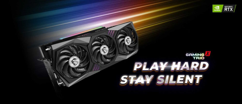 Видео карта MSI GeForce RTX 3070 GAMING X TRIO 8GB