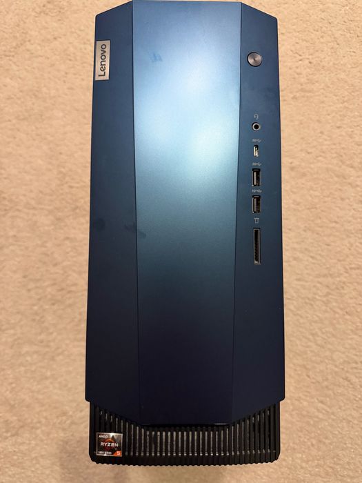 Sistem Gaming Lenovo IdeaCentre 5 AMD Ryzen™ 5 5600G pana la 4.40 GHz, 16GB DDR4, 512GB SSD M.2 2280 PCIe NVMe, NVIDIA GeForce RTX 3060 12GB GDDR6
