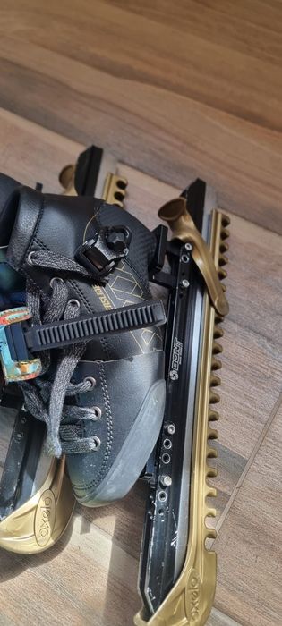 Patine viteză profesionale 3X Kids Adjustable + role 90mm mărimi 31-34