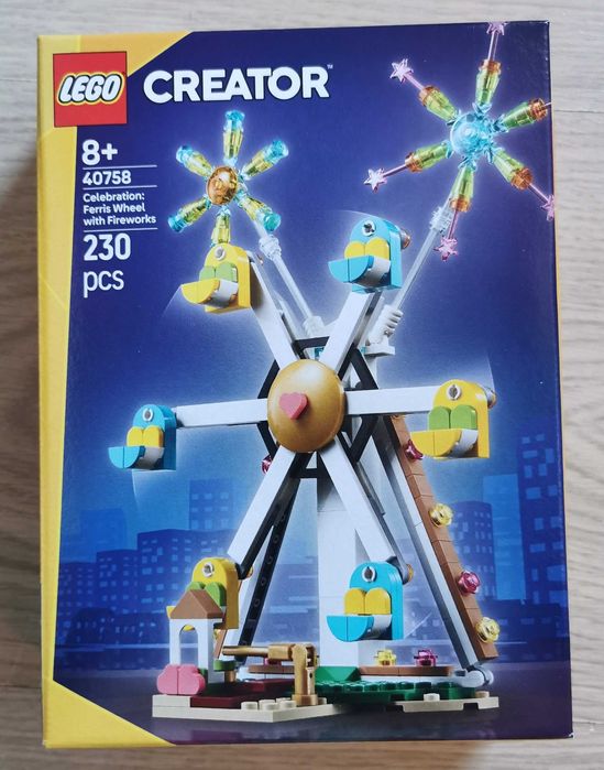 Lego 40758 - [GWP] Celebration: Ferris Wheel with Fireworks SIGILAT