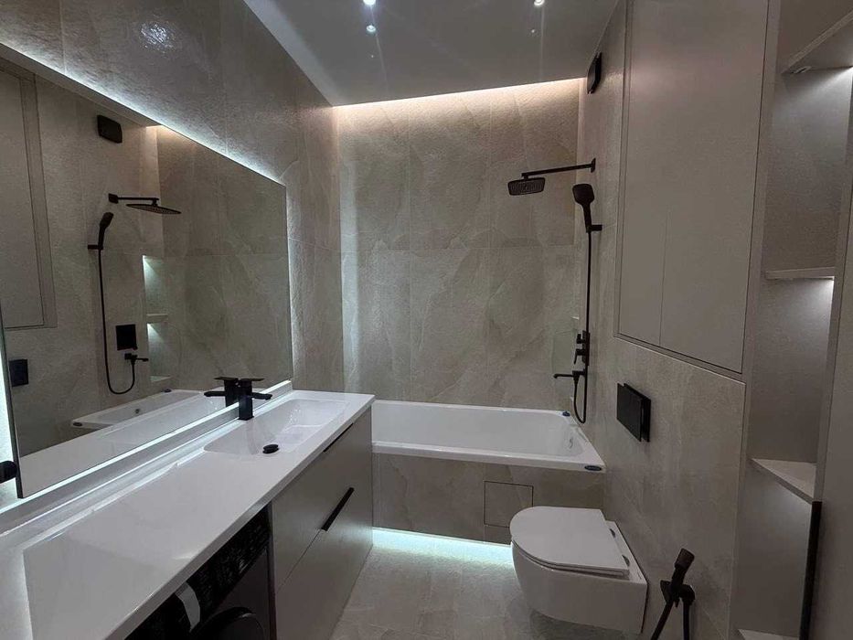 2-комнатная 60м2 авторский ремонт под ключ, 8 этаж, Prestige Gardens`