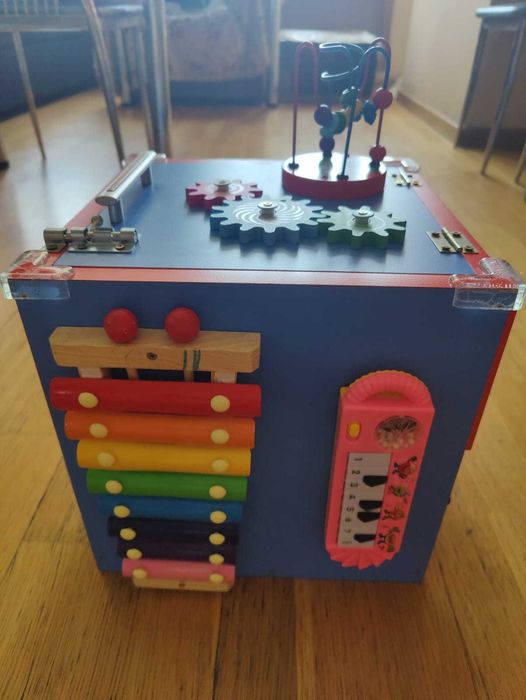 Детский мультибокс (игровой куб)