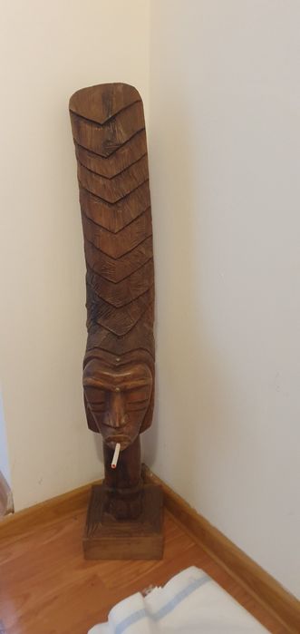 Vând colecție măști lemn