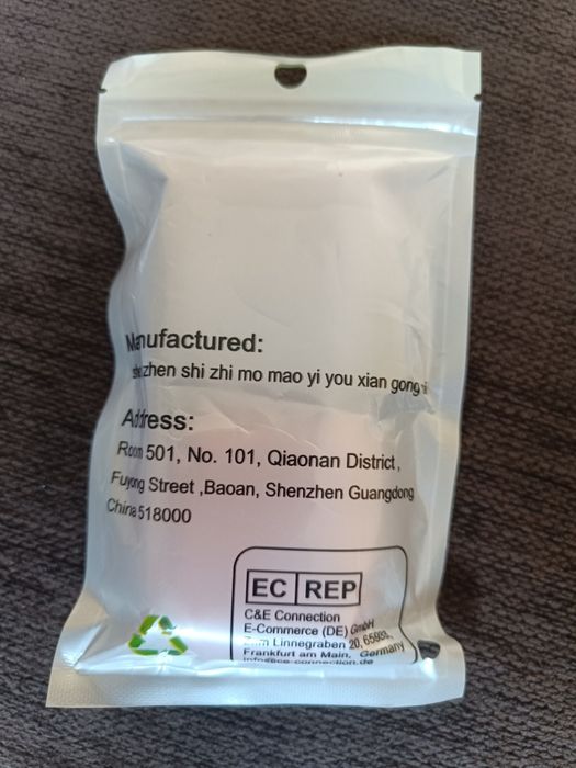 Set 2 huse silicon AirPods 1 / 2 - Mocarheri (Mov și Roz) - Noi, sigilate