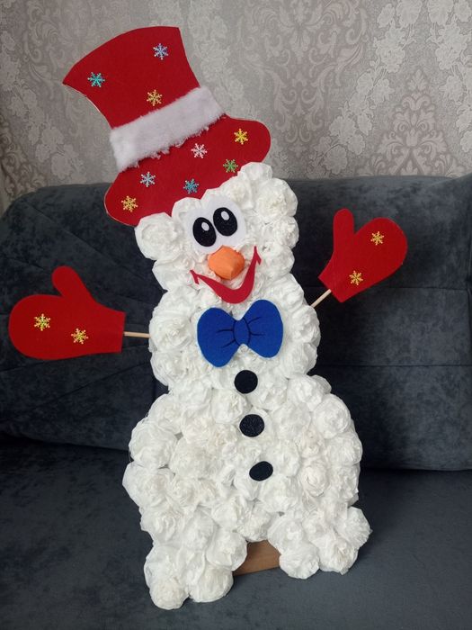 Поделки снеговики