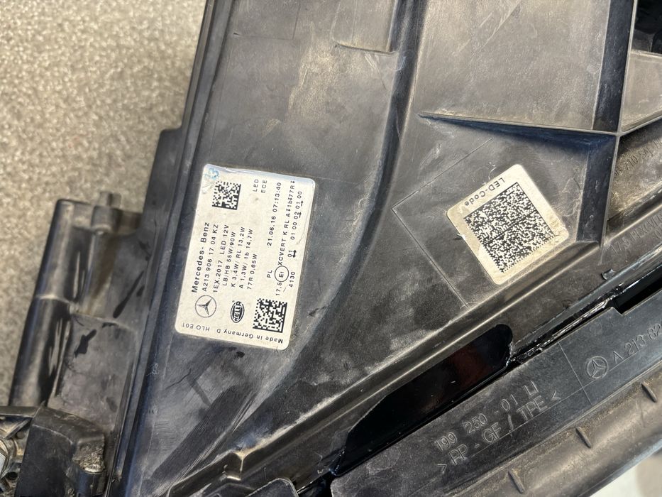 Фар фарове Мерцедес е класа w213 far farove mercedes e w213