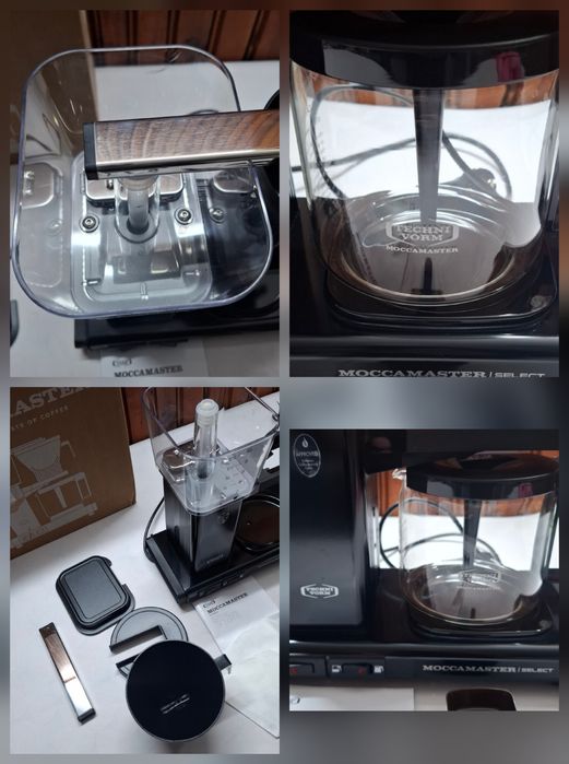 Кафемашина Moccamaster Select, 1520 W, 1.25 L, черна