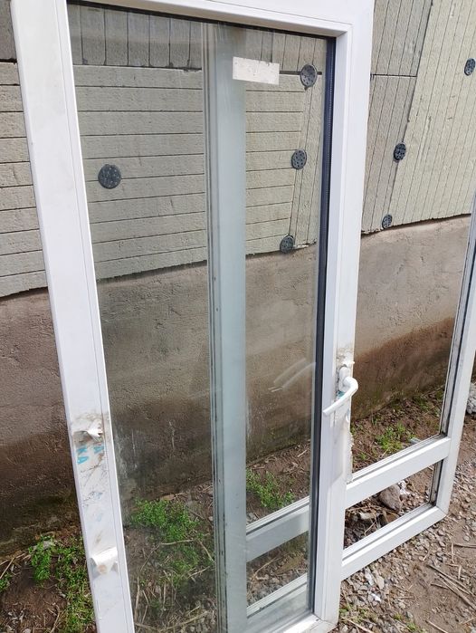 Пластиковые дверь окно