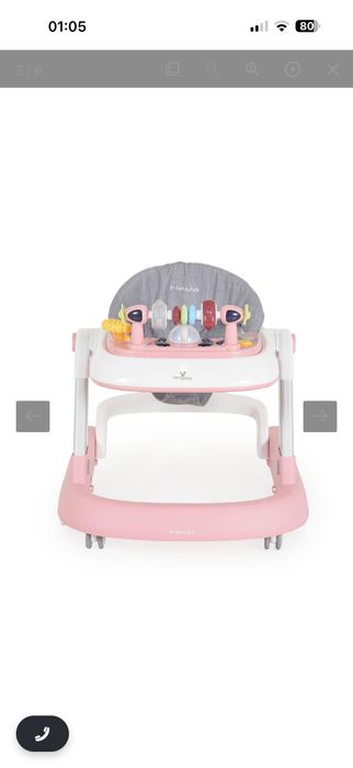 Cangaroo Проходилка Fiesta - Розово