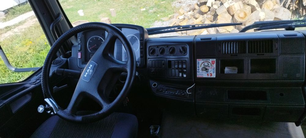 MAN cu abroll, macara, camion, schimb