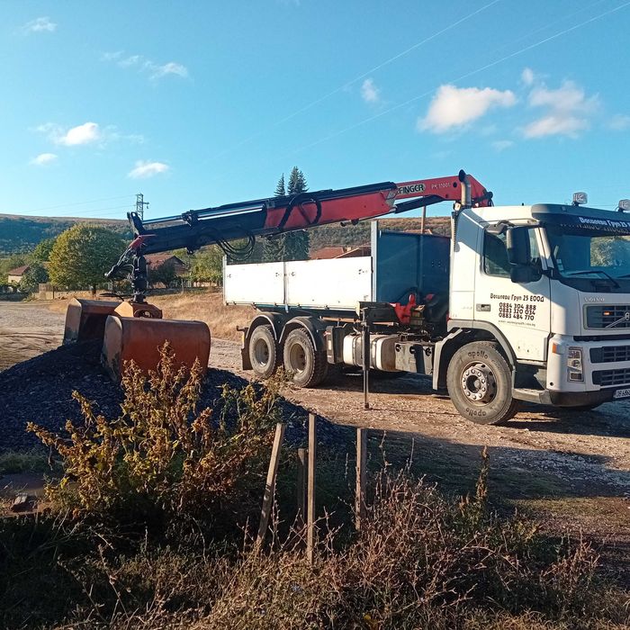 Услуги с автокран и самосвал