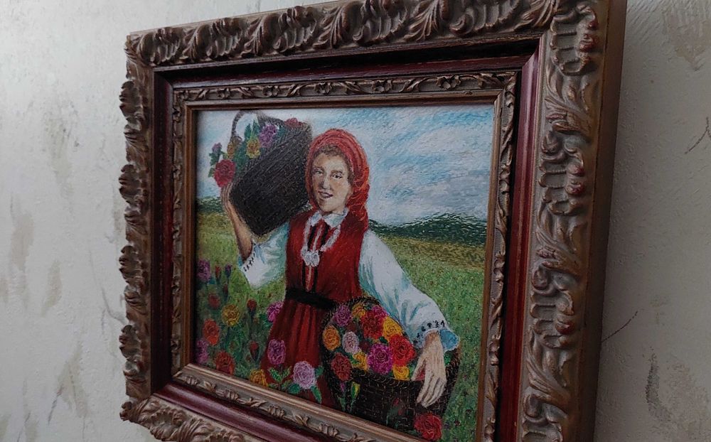 Авторска картина - Розоберачка, 1951 г.