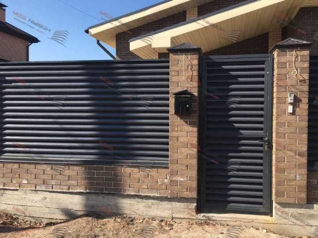 Забор жалюзи еврозабор