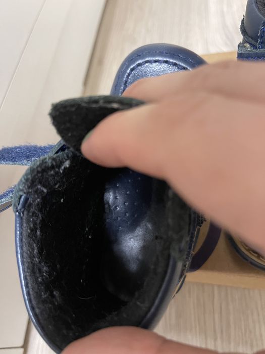 Детские ботинки осень