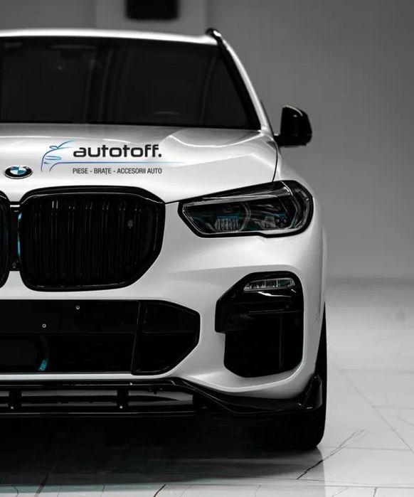 Pachet prelungiri Aero compatibil cu BMW X5 G05 (2018-2022) M-Tech Piano Black Design