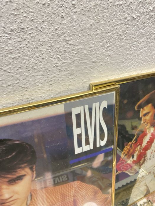 Стари рамкирани плакати на елвис пресли Elvis
