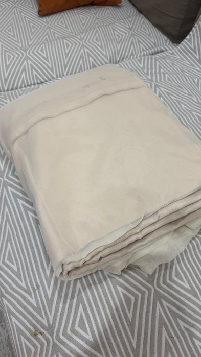 Штор блэкаут бежевый